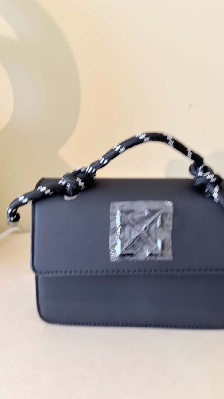 Chic Braided Shoulder Bag - Ethnic Inspired Crossbody Purse, Arrow Button Closur